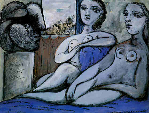 Pablo Picasso Classical Paintings Nudes And Bust Nus Avec Buste